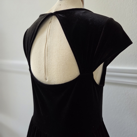 Old Navy Fit & Flare Black Velvet Jumpsuit - Picture 8 of 12